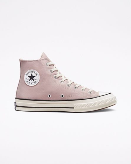 Tenis Converse Chuck 70 Lona Cano Alto Masculino Cinzentas Pretas | PT K098P75